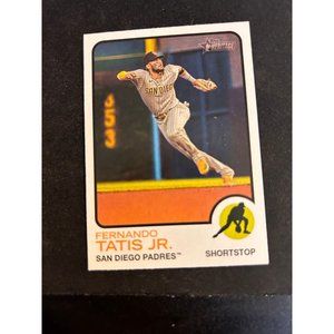 2022 tops heritage baseball card of Fernando Tatis jr #88